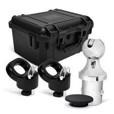 60618 Puck System 38000 LBS Gooseneck Hitch Ball Kit - Compatible with 2013 