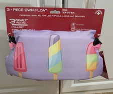 Lifeguard Brand 3 Piece Swim Float Set For Child 33-55 Lbs