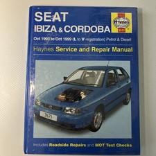 Seat Ibiza & Córdoba (gasolina y diésel) 1993-99 Haynes 3571 taller reparación Manua