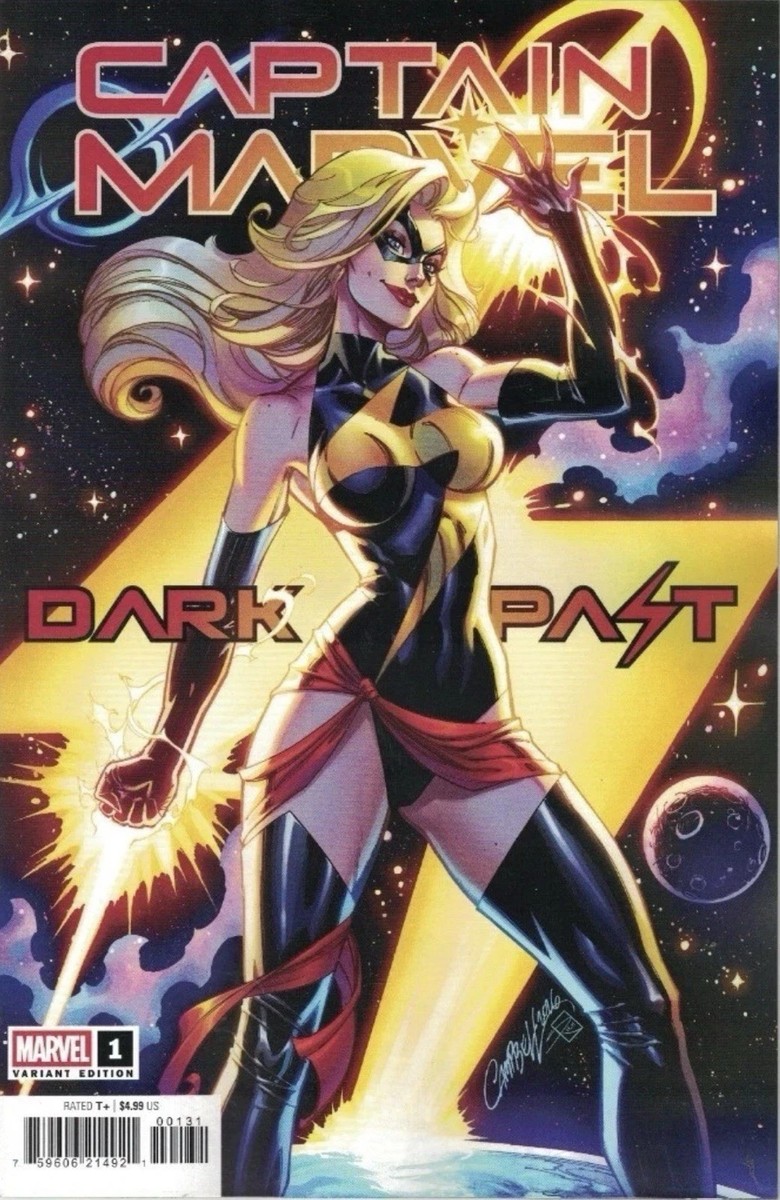 マーベル　本 Captain Marvel: Dark Past (2026) #1 NM J. Scott Campbell Variant