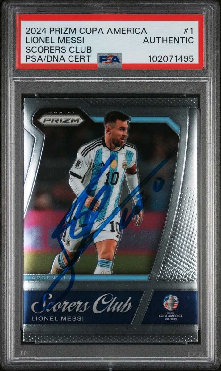 2024 #1 LIONEL MESSI PSA AUTHENTIC AUTO AUTHENTIC | eBay