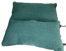Threshold Toss Pillow Set Of 2, 10x20 In, Teal Blue