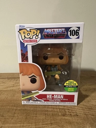 Funko Pop! Television Masters Of The Universe He-Man #106 Toy Tokyo Vinyl Figure