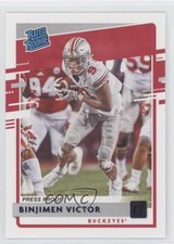 2020 Panini Chronicles Draft Picks Press Proof Blue Binjimen Victor #21 08x2