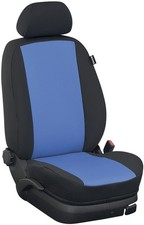 MCC Smart Forfour (Typ W454) Maß Sitzbezüge Komplettset: blau/schwarz