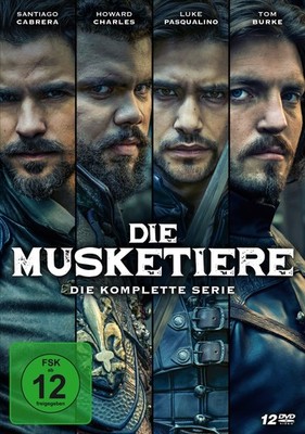 Die Musketiere - Die komplette Serie LTD. (DVD) Luke Pasqualino Santiago Cabrera