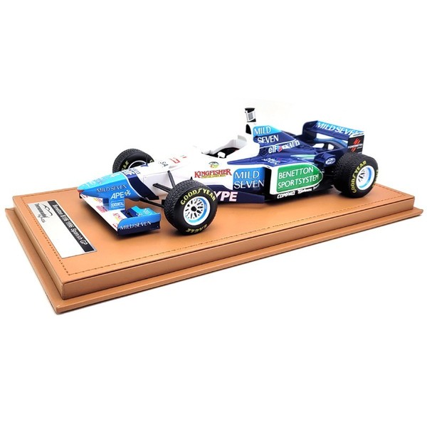 1996 Gerhard Berger Benetton Renault B196 Spanish GP 1/18 Tecnomodel-image