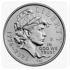 1x 2026 D Emerging Liberty Dime 250th Semi Q Anniversary BU - ON HAND NOW 🤩
