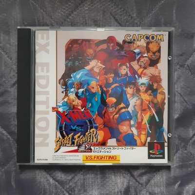 X-Men Vs. Street Fighter EX Edition Sony PlayStation 1 Japan Import