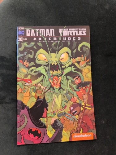 BATMAN TEENAGE MUTANT NINJA TURTLES ADVENTURES #3  POISON IVY VARIANT 1