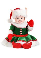 Girl's Christmas Elf Infant Costume