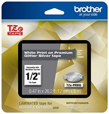 Brother TZe Premium Glitter Laminated Tape - 12mm tzepr935 