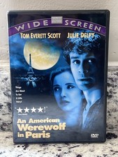An American Werewolf in Paris DVD 1998 Widescreen Tom Everett Scott Julie Delpy