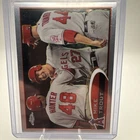 Topps 2012 Chrome Mike Trout #144 Los Angeles Angels Base Set Baseball Card