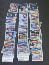 1985 Topps Baseball Pitcher Lot - Valenzuela, Viola, Guidry, Tommy John, Joe Nie