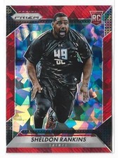 Sheldon Rankins 2016 Panini Prizm Red Ice Prizm 50/75 RC
