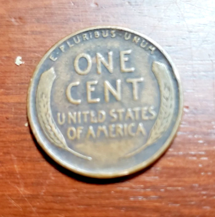 1936 Lincoln Wheat Penny No mint mark ERROR  ' L ' on rim - Image 2 of 2