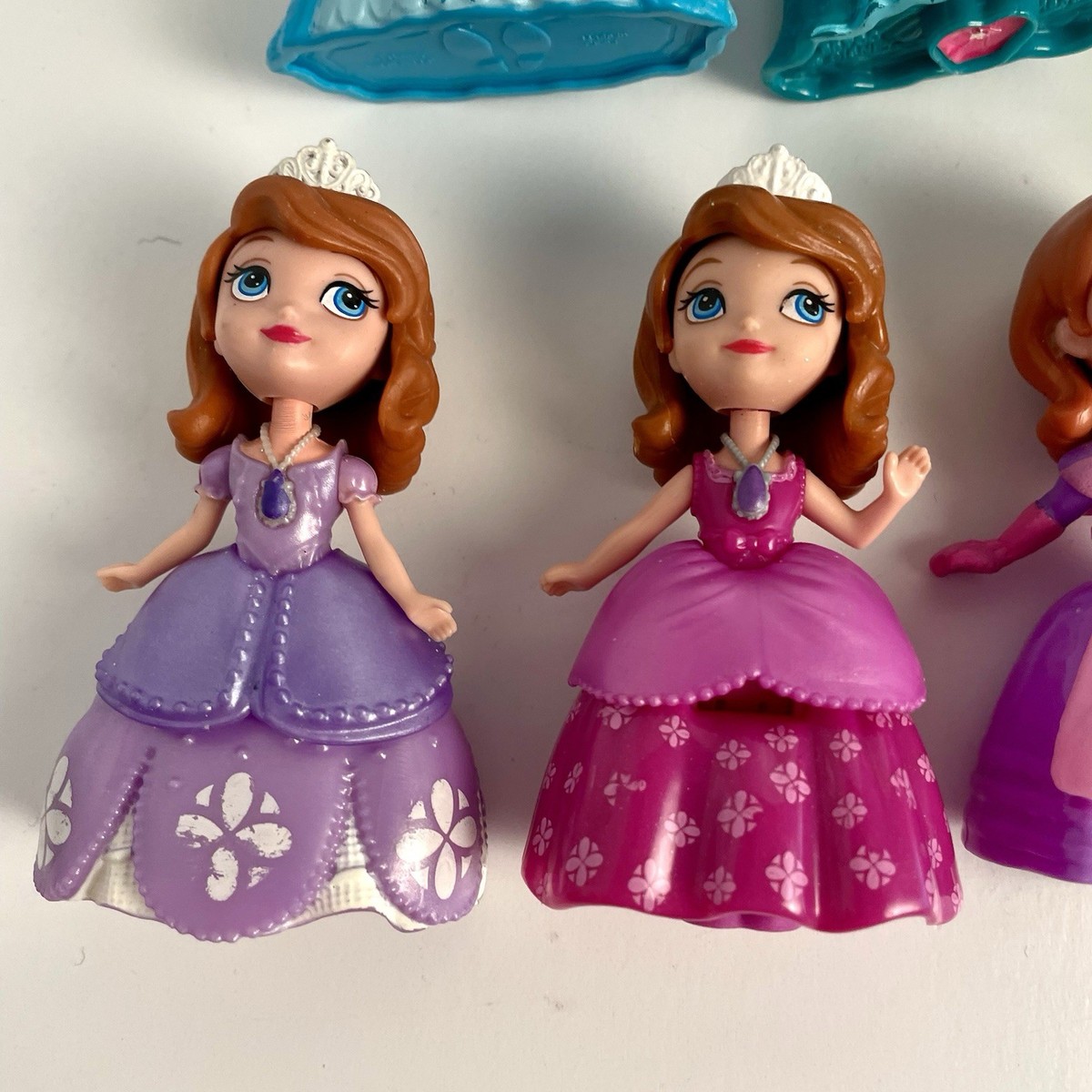 Disney Sofia the First Princess Figures Dolls and Clover Bunny Lot