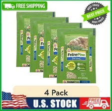 (4 pack) Feline Pine Original 100% Natural Cat Litter, 20 lb Bag