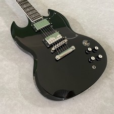 Custom Shop SG Guitars HH Pickups Chrome parts mahogany body Cross inlay