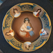 4 Royal Vienna Decorative collectors plates. ...