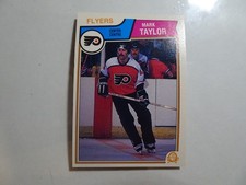 1983-84 O-Pee-Chee Hockey Card # 273 Mark Taylor VG-Ex (4) Philadelphia Flyers
