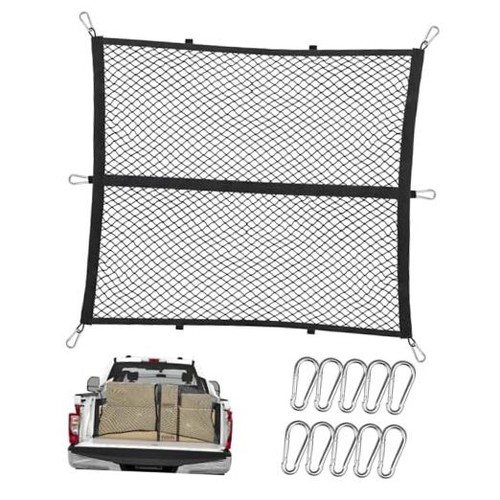 Cargo Net for Pickup Truck Bed, High Elastic Truck Netting for Cargo, Mesh