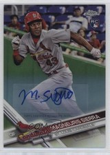 2017 Topps Chrome Update Target Exclusive Refractor Magneuris Sierra Auto 14kx