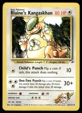 Blaine's Kangaskhan 36/132 Uncommon Gym Heroes Pokemon Unlimited Near Mint on eBay