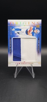 2025 Panini Origins Cam Skattebo RC 2 color patch /199 New York Giants #RJY-CSO
