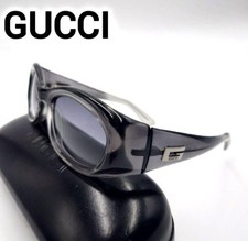 GUCCI GG2432/S Sunglasses Metal Logo Case Included Vintage y2k Authentic
