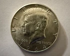 1964 Kennedy Half Dollar – UNCIRCULATED – 90% Silver – Brilliant Luster – U.S. C
