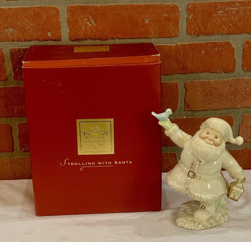 Lenox Santa Claus Strolling With Santa Christmas Figure | 2006 | Original Box - Picture 8 of 8