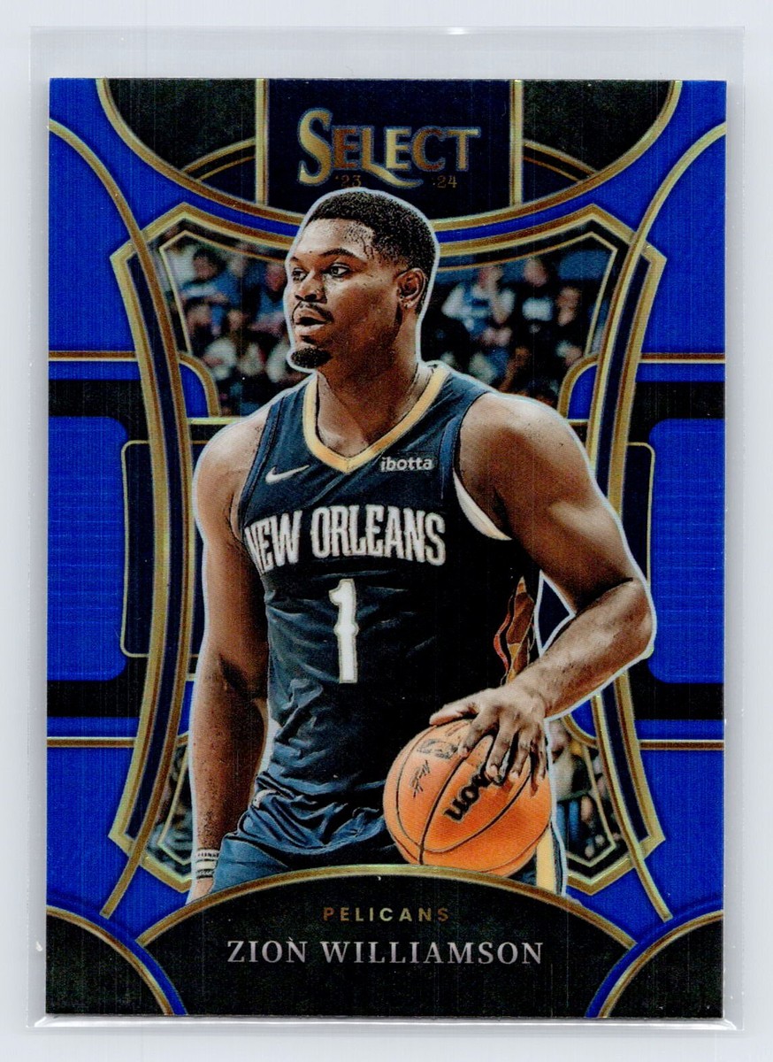 .y.y.　ブルー24 2023-24 Select Zion Williamson #365 Prizm Blue Mezzanine | eBay