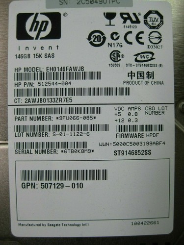 HP ProLiant DL380 G7 2x Xeon 6 Core X5650 @2.66GHz, 148GB RAM, 4x300GB , NC365T - Picture 5 of 12