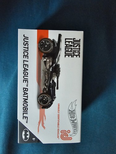 Hot Wheels id Batman Justice League Batmobile Limited Run Collectible DC Series1