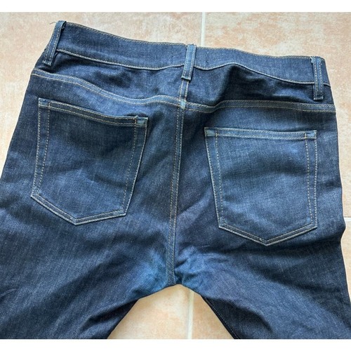 Jeans Acne Studios Ace Raw Gothic Hombre 31 x 28 Pierna Abierta Corte - Imagen 8 de 12