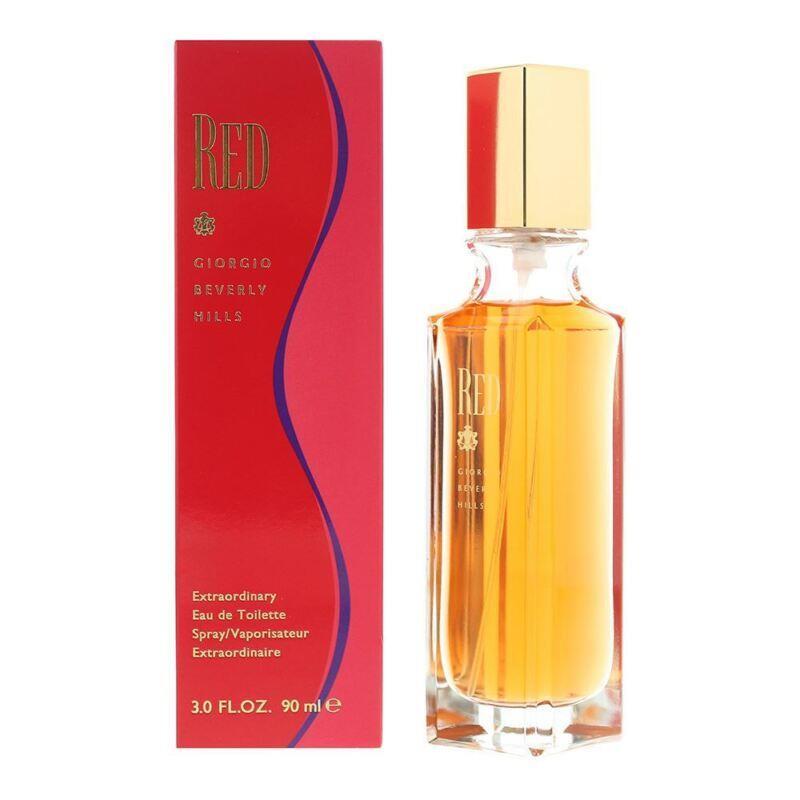 GIORGIO BEVERLY HILLS RED GIORGIO 90ml Eau De Toilette EDT Spray - Brand New