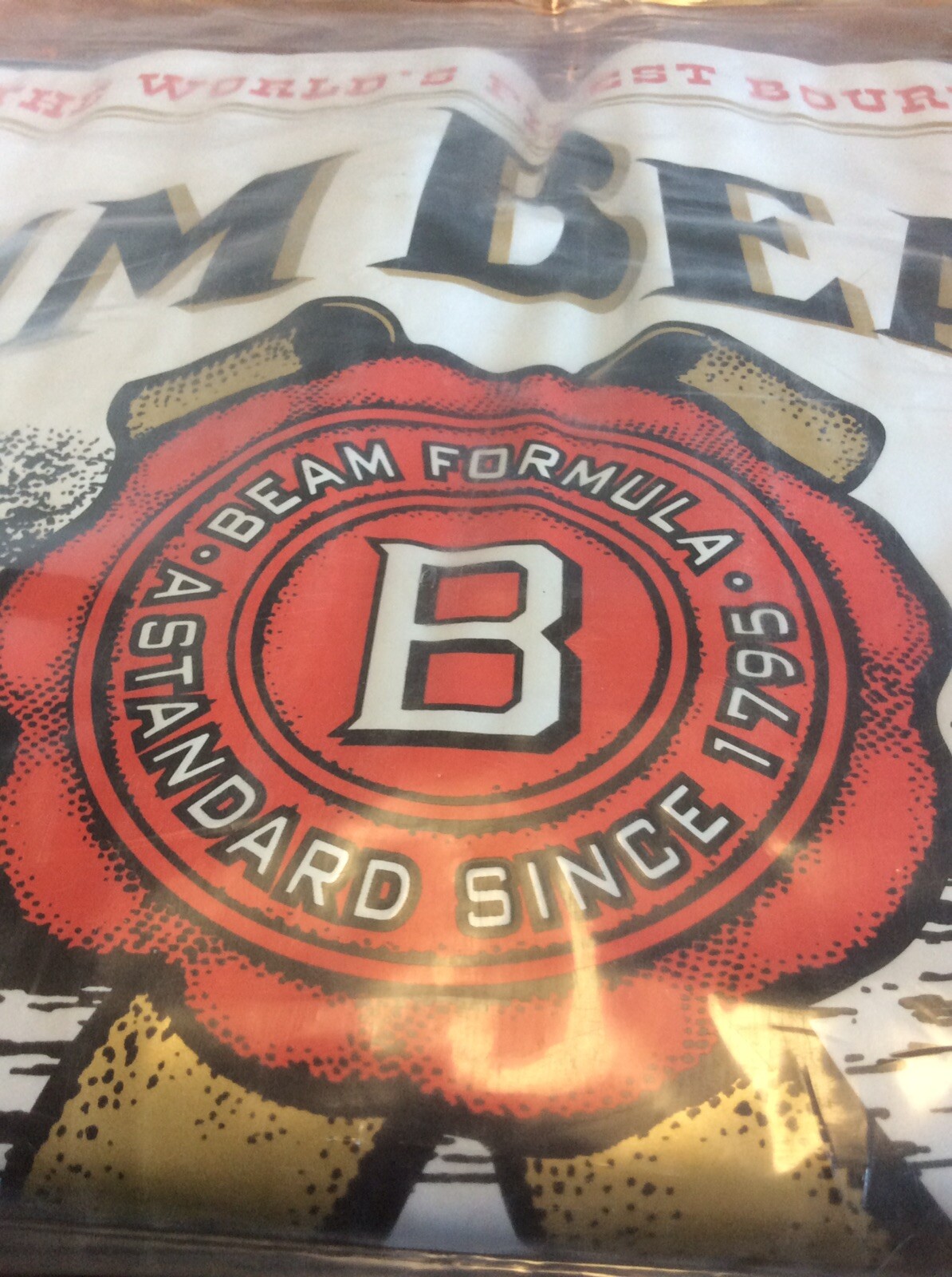 Jim Beam Promo Bourbon Inflatable Sterling Pro. Promo Whiskey Store