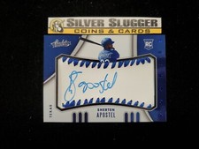 2021 Sherten Apostel Absolute Baseball Auto /50! Texas Rangers!