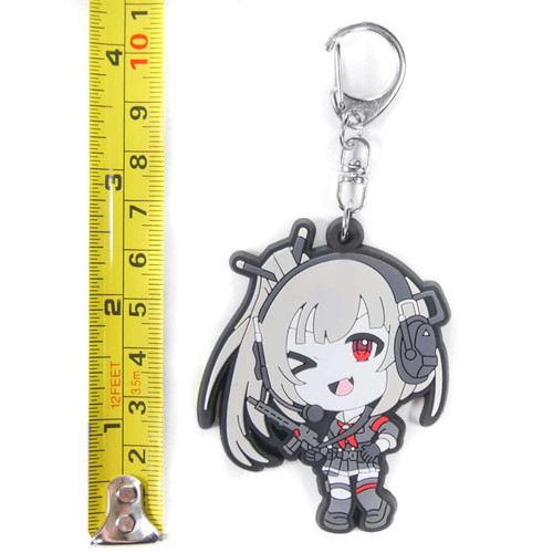 Dije Llavero de PVC Táctico Anime Chica Waifu Kawaii CQB - Imagen 5 de 7