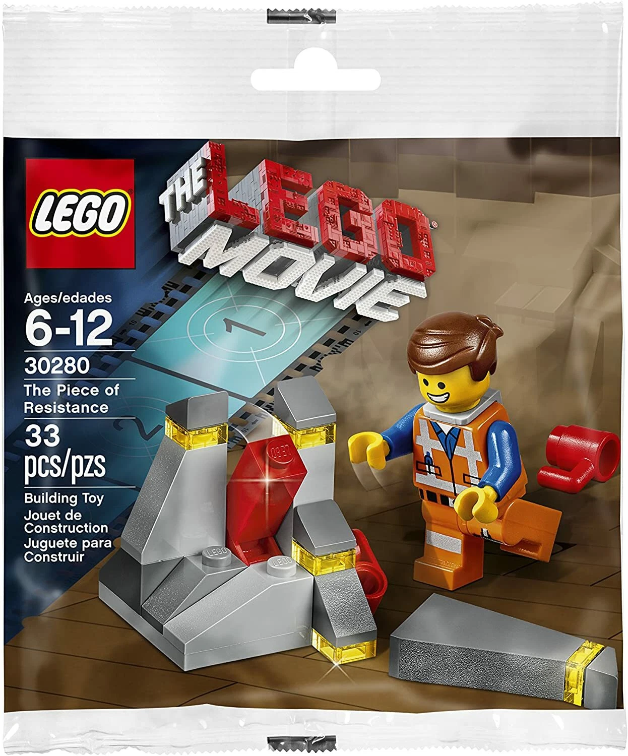 The Lego Movie, The Piece of Resistance with Emmet 30280. Small polybag set.