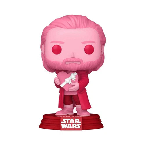 Brand New Loungefly Star Wars: Valentines 2024 Obi-Wan Kenobi Pop! Vinyl Figure