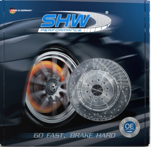 SHW Performance Rear Disc Brake Rotor for 09-20 Audi R8 (ARX48211)
