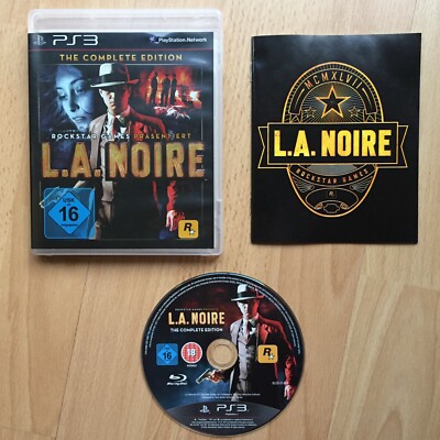 LA Noire Complete Edition -  Sony PlayStation 3 - In OVP - guter Zustand