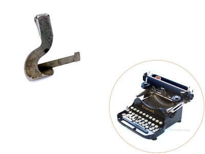 Left Paper Finger for Corona No.3 Typewriter Antique Part Vtg Machine a Ecrire