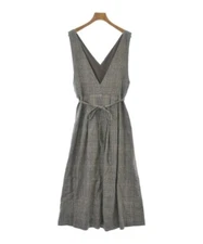 note et silence Dresses GrayxBlackxWhite(Check Pattern) F 2200533735037