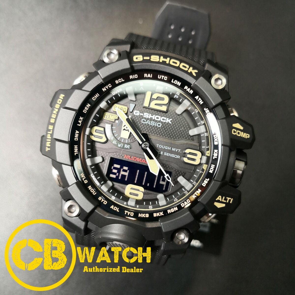 Casio GWG-1000-1A G-Shock Mudmaster Solar Triple Sensor Casio GWG-1000-1A G-Shock Mudmaster Solar Triple Sensor