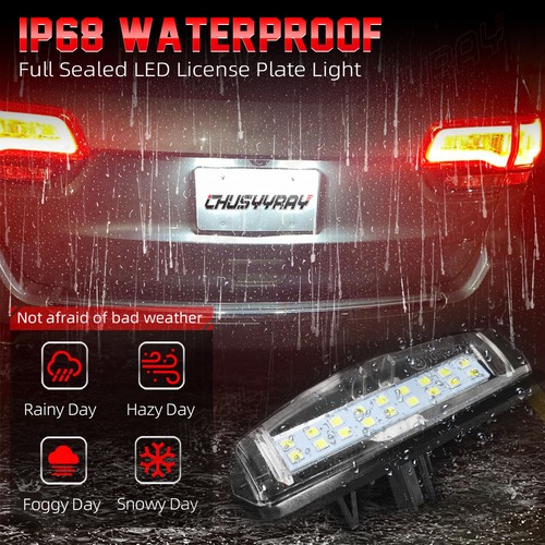 2x LED License Plate Light Lamps For Lexus LS430 2001 2002 2003 2004 2005 2006 - Picture 7 of 12