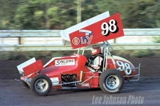 1980 Ralph Blackett 4x6 print Dirt Sprint Car Racing - Free Shipping